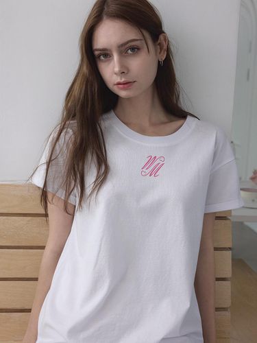 Signature Logo Relaxed Fit T-shirt - Madey - Modalova