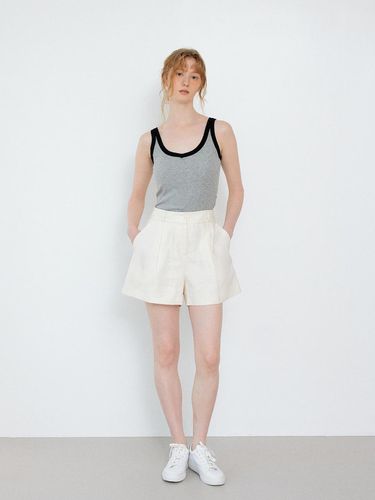 Basic Linen Short Pants - sisterhood - Modalova