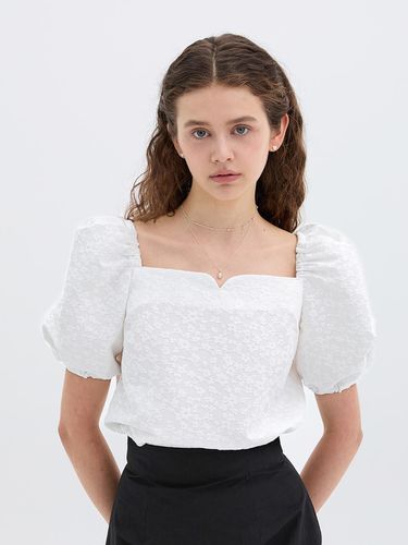 Balloon Rose Vine Blouse (2 Color) - FLOWOOM - Modalova