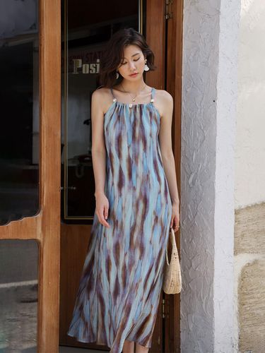 Summer Loose Long Slip Dress - LANGSON - Modalova