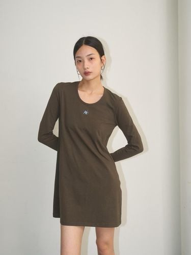 Slimmy Mini Dress_Dark Gray - oursaalty - Modalova