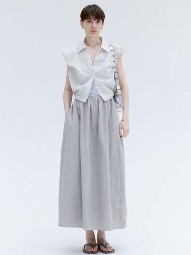 Volume Fabric Skirt_Gray - tageechita - Modalova