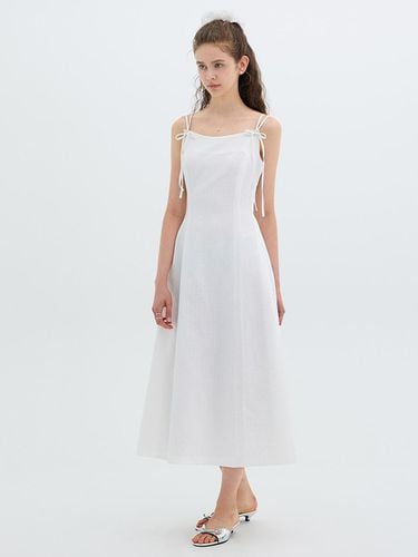 Ribbon Sleeveless Dress (2 Color) - FLOWOOM - Modalova