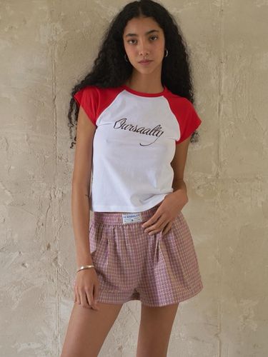 Vintage Raglan T-Shirt_White - oursaalty - Modalova