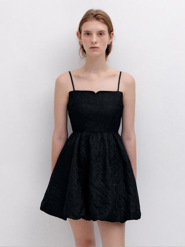 Rosy Balloon Bustier Dress (2 Color) - FLOWOOM - Modalova