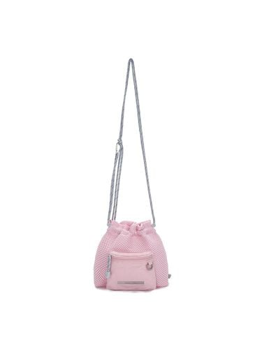 Cargo Mesh Cross Bag_Pink - Matin Kim - Modalova