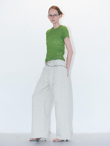 Groove Pocket Wide Pants - answerisyes - Modalova