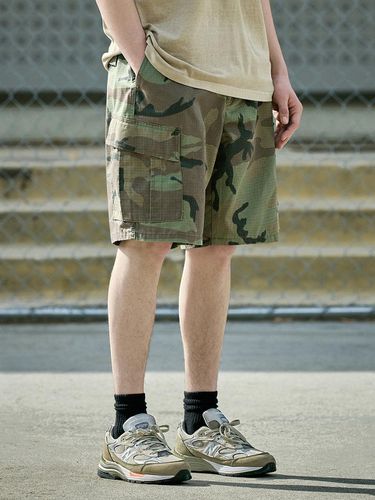 Original Camo Pocket Cargo Half Pants - Fluke - Modalova