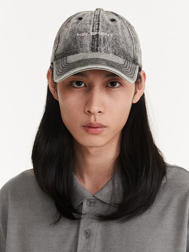 Mountain Stone Washing Ball Cap_Grey - HELEMENT - Modalova