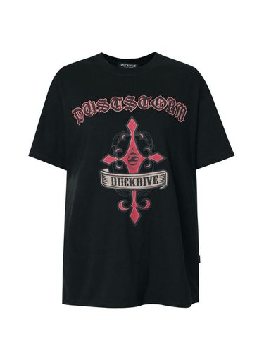 Cross Vintage Graphic T-shirt_Black - duckdive - Modalova