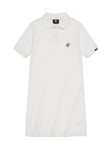 WM's Short-Sleeve Polo Dress White - Wacky Willy - Modalova