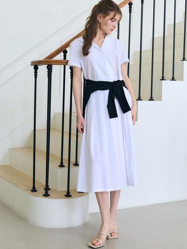 Sailor Collar Dress / White - PAUL&ALICE - Modalova