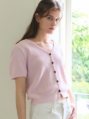 V Neck Cardigan / Pink - PAUL&ALICE - Modalova