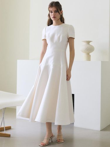 Flared Maxi Dress / White - PAUL&ALICE - Modalova