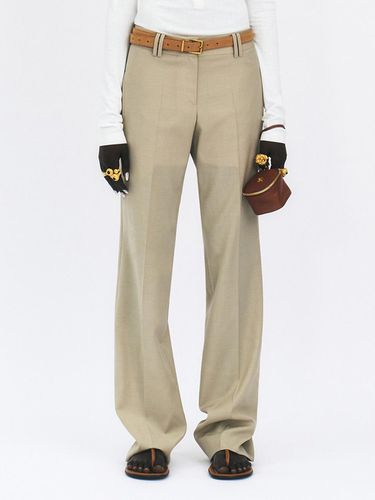 Wool Blended Tailored Trousers - GABRIEL LEE - Modalova