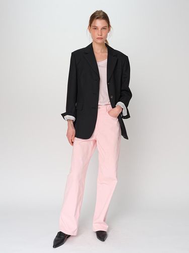 Loose Fit Cotton Pants / Pink - PAUL&ALICE - Modalova