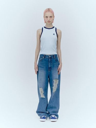 Destroyed Denim Pants_Blue - Rest&Recreation - Modalova