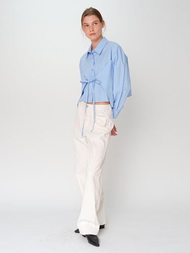 Wrapped Shirt / Blue - PAUL&ALICE - Modalova