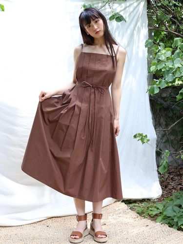 Pleats Camisole Dress / Brown - PAUL&ALICE - Modalova