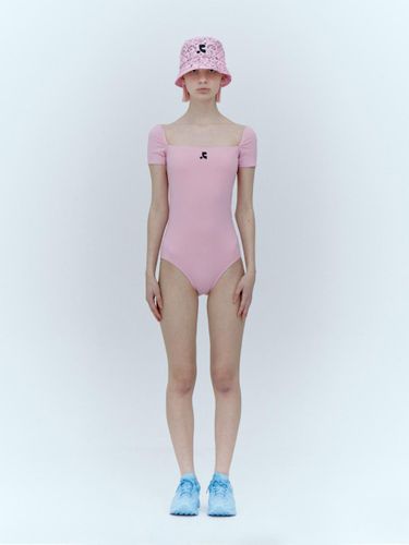 Half Sleeve Swimsuit_Pink - Rest&Recreation - Modalova