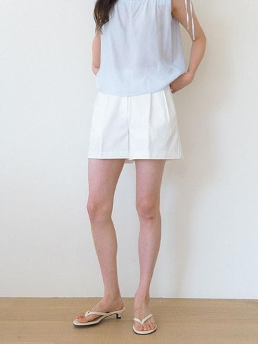 Sun Pin-tuck Shorts - Laminez - Modalova