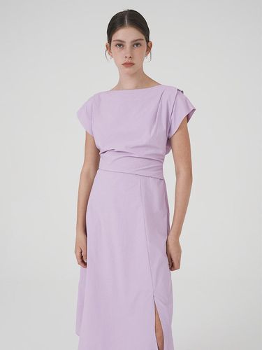 Boat Neck A-line Dress - on&on - Modalova