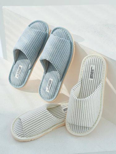 Natural Stripe Indoor Slippers - DECOVIEW - Modalova