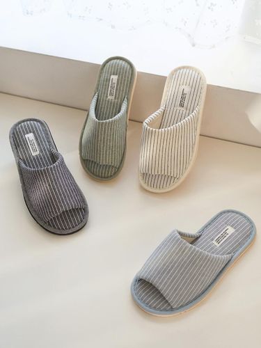 Natural Stripe Indoor Slippers - DECOVIEW - Modalova