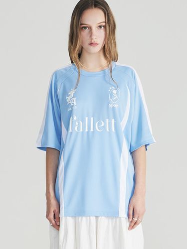 Sports Club Football Jersey Top_Sky Blue - FALLETT - Modalova