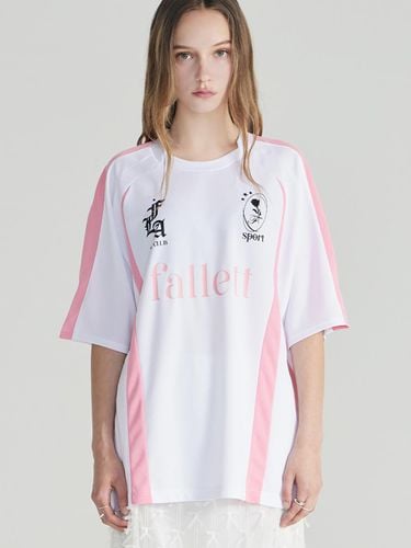 Sports Club Football Jersey Top_White - FALLETT - Modalova