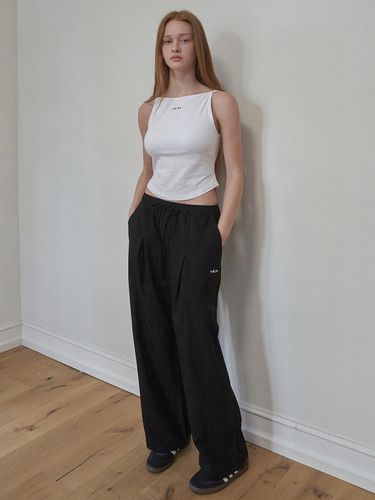 Deep Pleat Tailored Wool Blend Pants [] - INJIACTIVE - Modalova