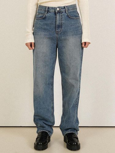 Stacy Wide Denim Pants _ Blue - LEIE - Modalova