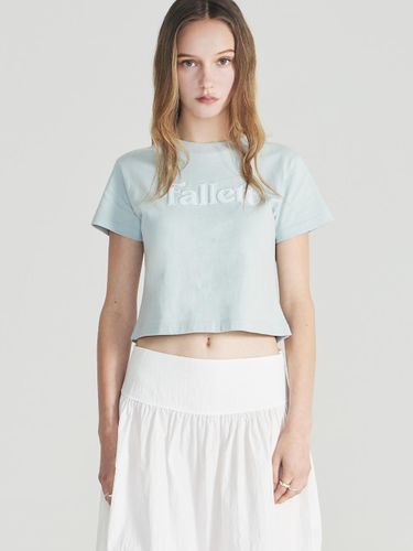 Story Logo Crop T-shirt - FALLETT - Modalova