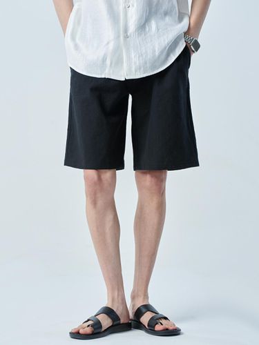 Linen Cooling Summer Wide Shorts_2colors - KOLEAT - Modalova