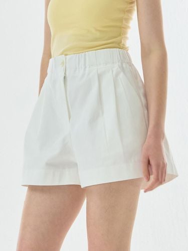 Cotton Banding Short Pants White - camino - Modalova