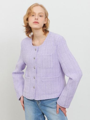 Tweed Jacket Violet - camino - Modalova