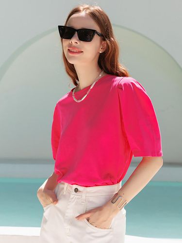 Puff Sleeve Volume T-shirt_4 Colors - JUARR - Modalova