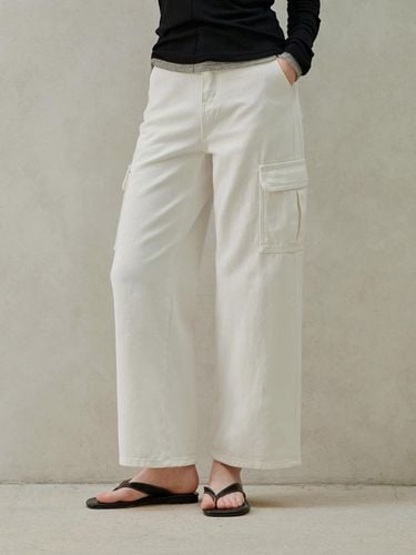 Straight Cotton Relaxed Fit Cargo Pants - PANDORAFIT - Modalova