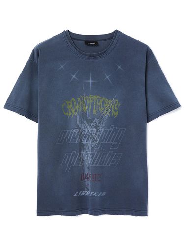 Serpa Dyeing Sons T-shirt_Navy - DNSR - Modalova