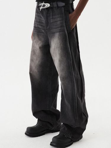 Side Wire Denim Pants_Black - DNSR - Modalova