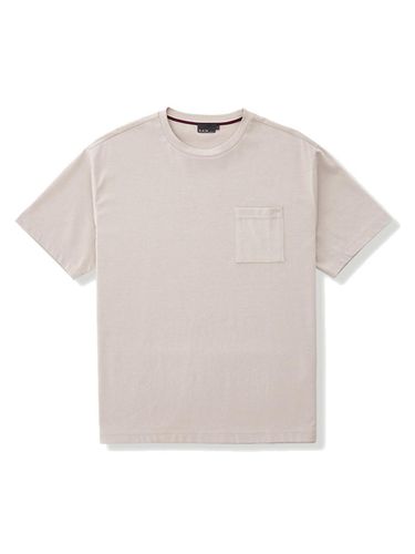 Oversized Supima T-shirt_Beige - STCO - Modalova