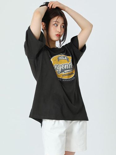 Original Round Box T-shirt_Charcoal Gray - UCLA - Modalova