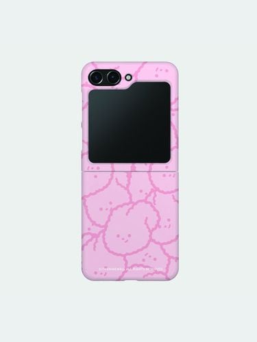 Line Pattern Z Flip Hard Case - theninemall - Modalova