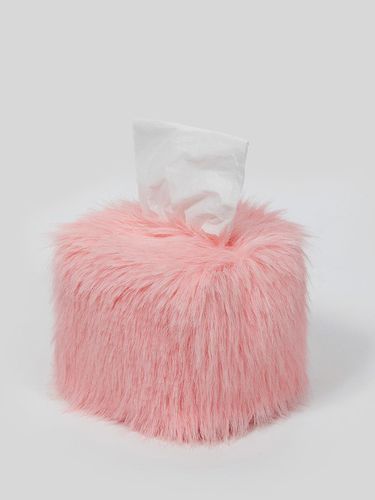 Doggie Eco Fur Tissue Cover Pink - molliolli - Modalova