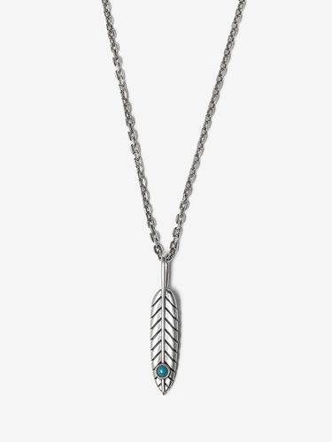 Slick Feather Necklace - AEKKI - Modalova