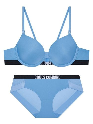 Intense Bra Panties Set_Sky Blue - CODESCOMBINE INNERWEAR - Modalova