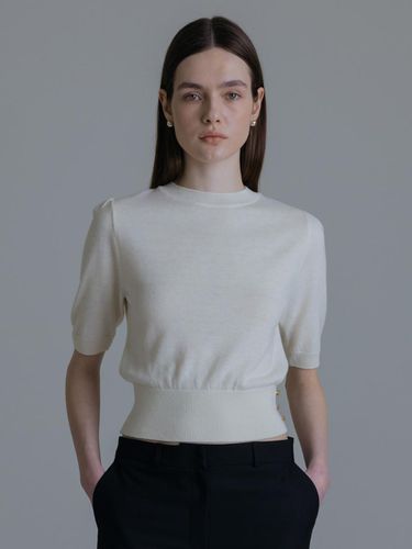 JENNA SHIRRING KNIT (3colors) - TOWAV - Modalova