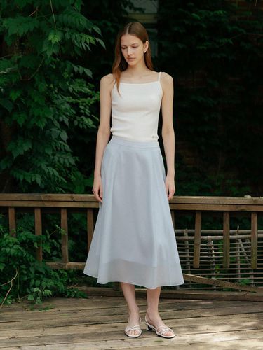 LESLIE CHIFFON SKIRT (2colors) - TOWAV - Modalova