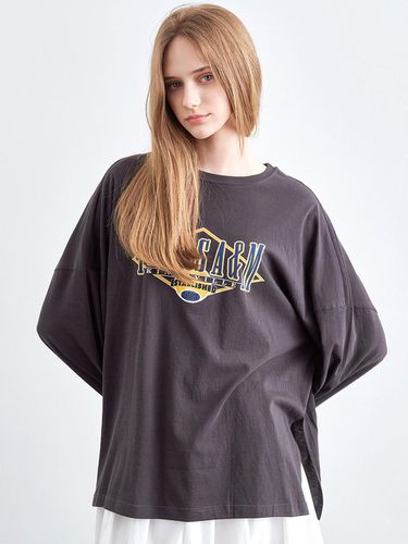 Texas Oversized Women's Long-Sleeved Tee - KOZNOK - Modalova