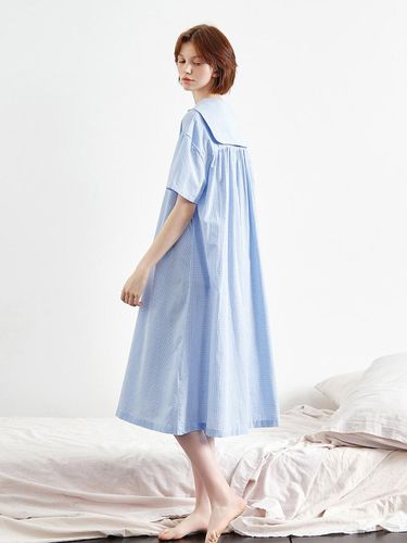 Koznok Lucy Checkered Dress Pajamas - KOZNOK - Modalova